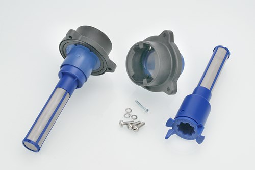 D40/36 blue plastic screws+filter+magnet