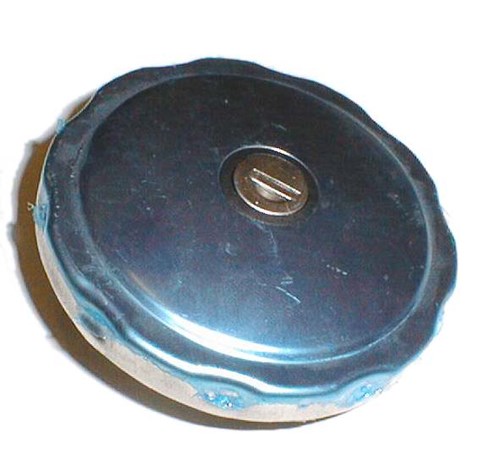 T37 B 60 L VT fuel cap stainless steel